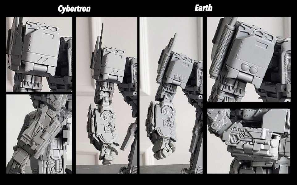 Toyworld Tw F09 Freedom Leader Cybertron And Earth Robot Modes Compared  (3 of 22)